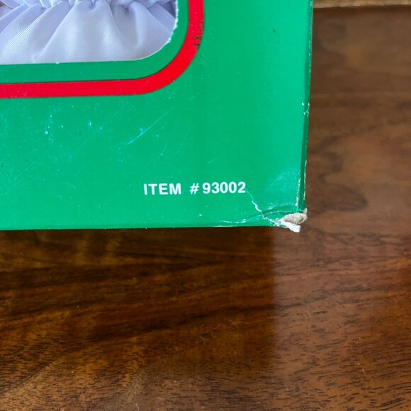 Set of 5 1990 Stuffins Christmas Polyester Plush Ornaments & 1 Coyne's Snowman - Picture 9 of 11